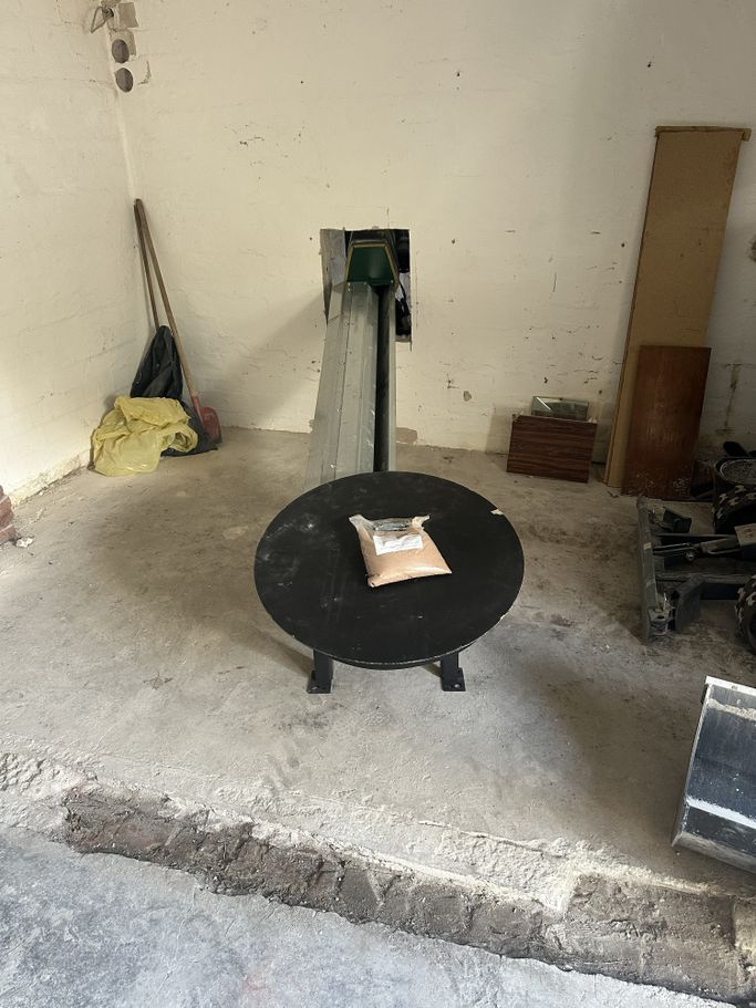 Hackschnitzel Lager / Bunker für KWB Heizung